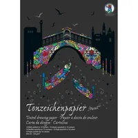URSUS Tonzeichen-Block A3 2164099SE 130g, pastell 10 Blatt