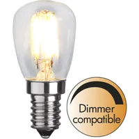 Star Trading LED Leuchtmittel E14 ST26 Clear 250 lm, 2700K, 2.8W, 230 V - Energieeffizienzklasse: F - Lampensockel: E14 - Protokoll: Ohne - Smart Home: Nicht kompatibel - Farbtemperatur Kelvin: 2700 K - Gesamtleistung: 2.8 W