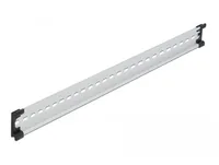 Delock Hutschiene/DIN Rail 35 x 7.5 mm, 19 aus Aluminium - Detailfarbe: Grau - Montage: Wand - Schaltschrank - Aufputz