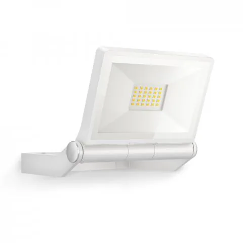 Steinel Strahler XLED one, Weiss - Dimmbar: nicht dimmbar - Lichtfarbe: Warmweiss - Zusätzliche Ausstattung: Keine - Farbtemperatur Kelvin: 3000 K - Leuchtenfarbe: Weiss - Lichtausbeute: 111 lm/W