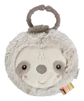 fehn Stoffbuch Faultier - Material: Frottee - Plüsch - Alter ab: 0 Monate - Detailfarbe: Beige - Grau - Altersgruppe: Kleinkinder
