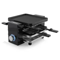 Princess Racletteofen Piano 4 Personen - Anzahl Personen: 4 - Funktionen: Antihaftbeschichtung - Raclette - Regelbarer Thermostat - Connect-System: Keine Angaben - Grillplatte: Aluminium - Pfännchenablage: Ja