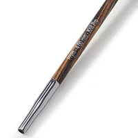 Prym 1530 Stricknadelspitzen Natural, kurz 4.00 mm, 8.7 cm, Birkenholz - Material: Holz - Produkttyp: Stricknadelspitzen