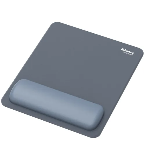 Fellowes Ergonomische Mausmatte Breyta mit Handgelenkauflage Navy - Tiefe: 200 mm - 240 mm - Breite: 200 mm - 240 mm - Detailfarbe: Navy - Form: Eckig - Höhe: 17.5 mm - Handgelenkauflage: Ja