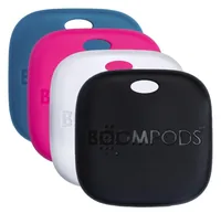 Boompods Boomtag Rechargeable 4er Black, Blue, White, Pink
