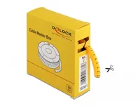 Delock Kabelkennzeichnung Nr. 7, gelb, 500 Stück - Produkttyp: Kabelbeschriftung - Ausstattung Kabelmanagement: Befestigungsclip - Verpackungseinheit: 500 Stück - Material: PVC - Detailfarbe: Gelb