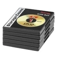 Hama DVD-Leerhülle 5er-Pack schwarz                    51297