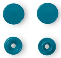 Prym Druckknöpfe Color Snaps Grau, Ø 12,4 mm, 30 Stück - Detailfarbe: Grau