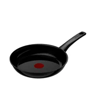 Tefal Bratpfanne Renew On Black 24 cm - Material: Aluminium - Pfannentyp: Bratpfanne - Kompatible Kochfelder: Backofen - Gas - Halogen - Induktion - Elektro - Antihaftbeschichtung: Ja - Detailfarbe: Schwarz - Set: Nein