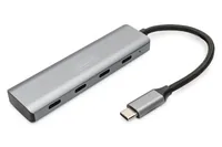 USB-C 4 PORT HUB 4X USB-C