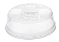 Rotho Mikrowellenhaube Basic 28.5 cm, Transparent - Detailfarbe: Transparent - Spülmaschinenfest: Nein - Durchmesser: 28.5 cm - Material: Polypropylen (PP)