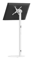 Multibrackets M Pro Series - Single Pole Floorbase 2 White