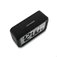 Mebus 42435 alarm clock Quartz alarm clock Black