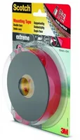 3M Extreme Aussenmontageband 19 mm x 5 m, Schwarz - Breite: 19 mm - Länge: 5 m - Verpackungseinheit: 1 Stück - Detailfarbe: Schwarz - Klebehaftung: Beidseitig - Art: Montageband
