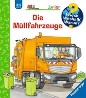 Ravensburger Kinder-Sachbuch WWW Die Müllfahrzeuge - Sprache: Deutsch - Altersempfehlung ab: 2 Jahren - Einband: Spiralbindung - Anzahl Seiten: 16 - Altersgruppe: Kleinkinder - Thema: Wieso? Weshalb? Warum?