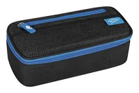 Wedo 242 43010 pencil case Soft pencil case Polyester Black, Blue