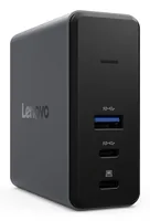 Lenovo Dockingstation GaN Powered X9 Travel - Ladefunktion: Ja - Dockinganschluss: USB-C - Kompatible Hersteller: Lenovo - VESA-Bohrung vorhanden: Nein