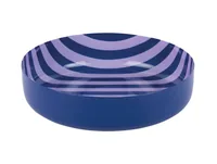 present time Schale Bowl Animado Medium, Cobalt blue / Soft purple - Unterteilungsmöglichkeit: Nein - Material: Eisen - Detailfarbe: Kobaltblau - Violett - Set: Nein - Form: Rund