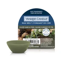 Yankee Candle Signature Duftwachsplättchen Silver Sage & Pine - Eigenschaften: Keine Eigenschaft - Höhe: 3 cm - Durchmesser: 7.3 cm - Typ: Duftwachsplättchen - Duft: Kiefer - Jasmin - Johannisbeere - Verpackungseinheit: 1 Stück