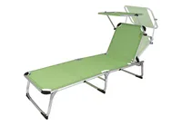 Eurotrail Pebble chaise de plage Citron vert Couché(e)/assis(e)