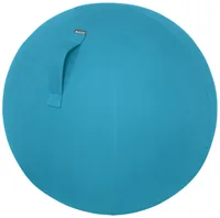 Leitz Sitzball Ergo Cosy Active Blau - Material: Polyester - Belastbarkeit: 100 kg - Sitzhöhe: 65 cm