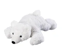 Warmies Wärmekissen Eisbär mit Lavendel-Füllung 30 cm - Produktkategorie: Sonstiges - Material: Plüsch - Detailfarbe: Weiss - Schwarz