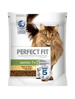 Perfect Fit Trockenfutter Senior 7+ mit Huhn 750 g - Tierbedürfnis: Kein besonderes Bedürfnis - Lebensphase: Senior (7 Jahre +) - Produkttyp: Alleinfutter - Packungsgrösse: 0.75 kg - Fleischsorte: Huhn - Tierart: Katze