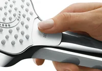 Hansgrohe Croma Select E Handheld shower head Chrome, White