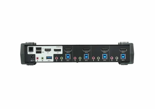 ATEN CS1924M-AT-G commutateur écran, clavier et souris Noir