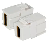 EFB Keystone Einbauadapter HDMI A - A, weiß