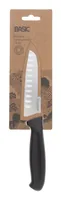 Lunasol Santokumesser Basic 14 cm Schwarz - Typ: Santokumesser - Klingenmaterial: Stahl - Griffmaterial: Kunststoff - Inklusive Messerblock: Nein - Set: Nein - Klingenschliff: Glatter Schliff