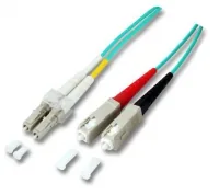Lightwin LWL-Patchkabel Multimode LC – SC, OM3, Duplex, 1 m - Anschluss LWL 1: LC - Anschluss LWL 2: SC - Faserqualität: OM3 - Glasfaser Ausführung: Duplex - Kabellänge: 1 m