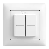 Feller Smart Light Control  für Philips Hue EDIZIOdue AP weiss - Detailfarbe: Weiss - Protokoll: ZigBee - Produkttyp: Fernbedienung und Wandtaster - Systemkommunikation: Wireless - System-Kompatibilität: Philips Hue