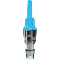 BLACK+DECKER Akku-Handsauger NVD215J-QW Schwarz/Hellblau - Akkutyp: Lithium-Ion (Li-Ion) - Staubsauger Typ: Akku-Handstaubsauger - Nasswischfunktion: Nein - Max. Laufzeit: 9.5 min - Ladezeit: 240 min - Spannung: 7.2 V