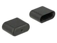 Delock Staubschutz für USB Type-C Stecker 10 Stück schwarz