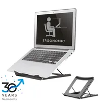 Neomounts Deskstand LaptopIPAD-Ständer schwarz