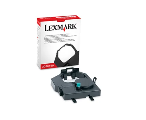 Lexmark Hohe Ergiebigkeit - Schwarz - Re-Ink-Farbband