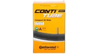 Continental Fahrradschlauch Compact Schrader 20 - Breite min.: 1.9  - Breite max.: 2.5  - Ventillänge: 34 mm - Ventile: Schrader - Material: Butyl - Eigenschaften: Bester Pannenschutz