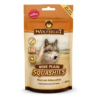 Wolfsblut Softer Snack Squashies Wide Plain, 100g - Snackart: Leckerli - Tierbedürfnis: Kein besonderes Bedürfnis - Geschmacksrichtung: Pferd - Zertifikate: Keine Zertifizierung - Fleischsorte: Pferd - Packungsgrösse: 100 g