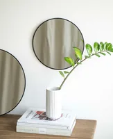 Esmée 200.366.01 wall mirror Round Black
