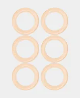 lalana 6006.14 Perle ronde Bois Marron 6 pièce(s)