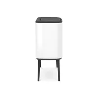 Brabantia Mülleimer Bo Touch Bin weiss, 11 + 23 L