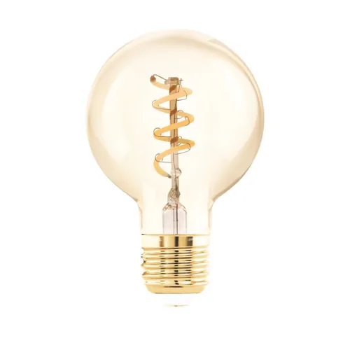 EGLO Leuchten Lampe 4 W E27 Warmweiss - Energieeffizienzklasse EnEV 2020: Keine - Lampensockel: E27 - Farbtemperatur Kelvin: 2000 K - Gesamtleistung: 4 W - Dimmbar: dimmbar - Zusätzliche Ausstattung: Keine