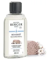 Maison Berger Duftstäbchen Refill Caresse de Coton 200 ml - Volumen: 200 ml - Duft: Rose - Zedernholz - Vanille - Orangenblüte - Frisch - Moschus - Honig