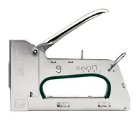 Rapid Handtacker  PRO R34 - Heftklammerlänge min.: 6 mm - Heftklammerlänge max.: 14 mm - Produktkategorie: Hand-Tacker - Für Material: Folie - Stoff - Pappe - Papier - Textil - Holz - Kunststoff - Befestiger Typ: Feindraht - Heftklammertyp: Typ 140