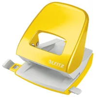 Leitz Locher WOW NeXXt Gelb - Anzahl Lochsegmente: 2 - Stanzkapazität: 30 Seiten - Detailfarbe: Gelb