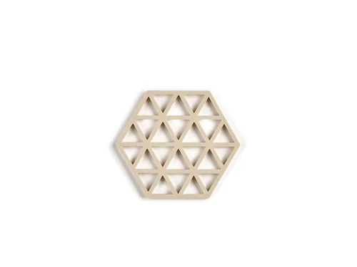 Zone Denmark Topfuntersetzer Triangle Taupe - Anwendungsbereich: Pfanne  - Topf  - Material: Silikon - Detailfarbe: Taupe - Set: Nein - Zusammenklappbar: Nein - Verpackungseinheit: 1 Stück
