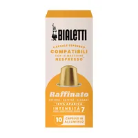 Bialetti Kaffeekapseln Raffinato 10 Stück - Entkoffeiniert: Nein - Produktionsland: Italien - Packungsgrösse: 10 Stück - Geschmacksrichtung: Keine - Getränkeart: Café Crème - Espresso - Lungo - Kaffeeart: Nespresso Kapseln