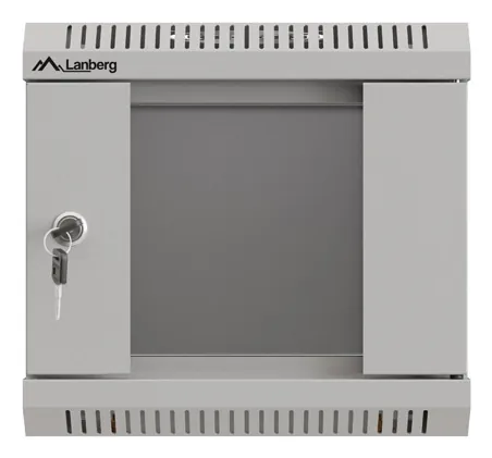 LANBERG 10"" 4U 300x300 Wandgehäuse Glastür FlatPack gr