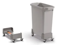 DURABLE Fahrwagen für Abfalleimer DURABIN 60L rPP